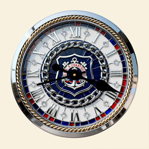 Legacy Of Strength Wall Clock Gifts For Veterans 02PADT241225-Homacus