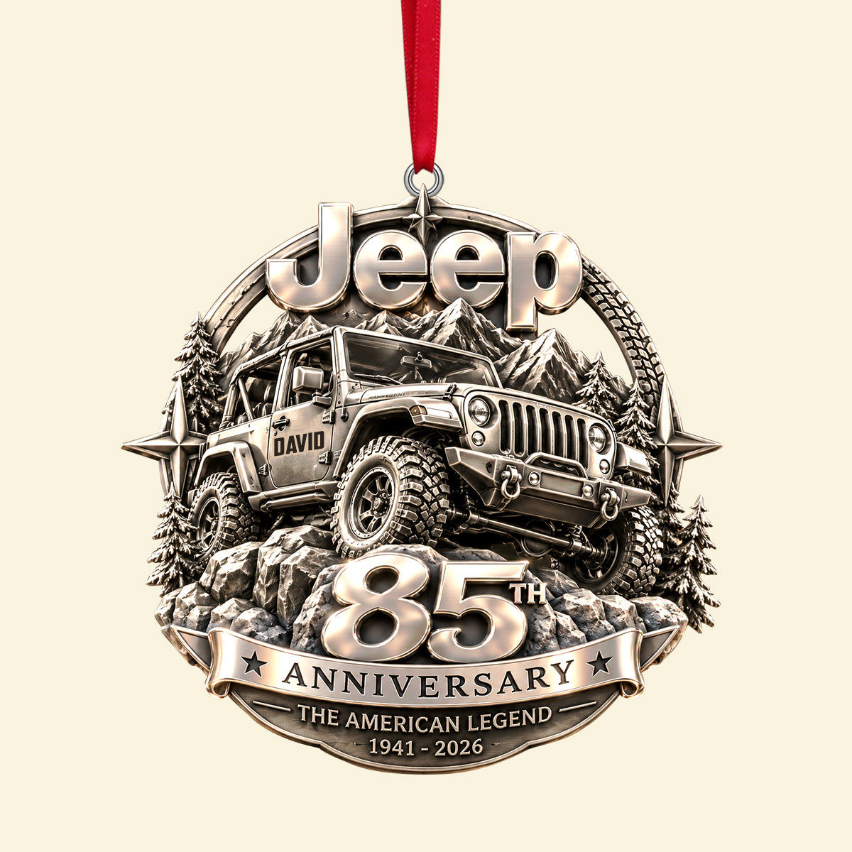 Legendary Explorer Milestone Ornament, Personalized Gifts For Off-road Lovers 09qhtn121026-Homacus