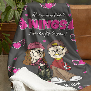 Personalized Gifts For Couple Blanket 02TODT020125HG-Homacus