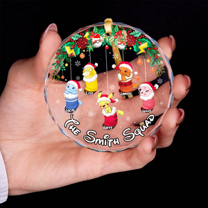 Stocking Family Ornament - Game Mascot Kids - Personalized Gifts For Game Family-Homacus