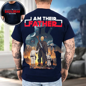 The Galaxy Dad Shirt - Personalized Gifts For Father 05XQQN020525HHHG-Homacus