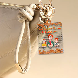 Personalized Gifts For Mom Keychain Mother's Day Best Partner In Crime 03KAMH030325PA-Homacus