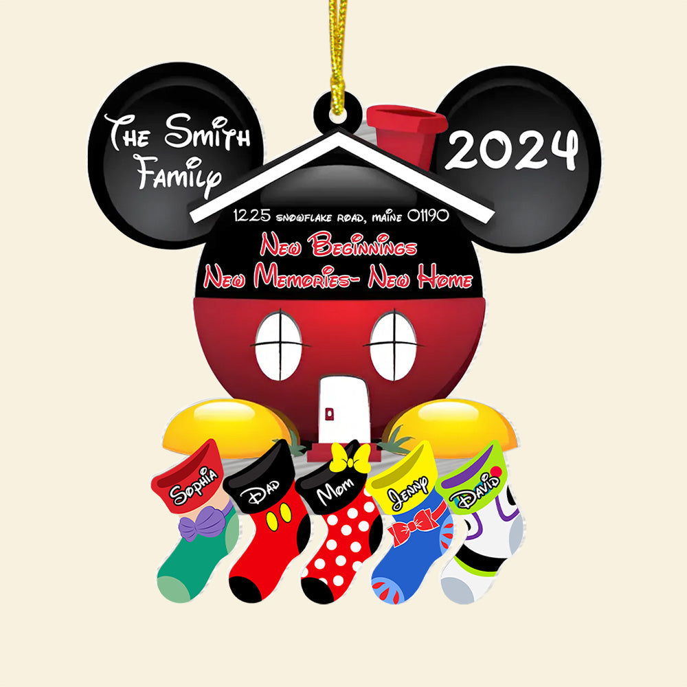 Cartoon Family Ornament - Personalized Gifts For Christmas 04xqtn301024-Homacus