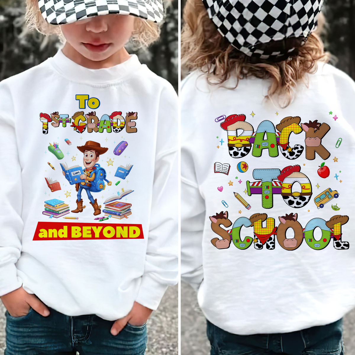 Back To School Shirt - Personalized Gifts For Kids 01hupu030725-Homacus