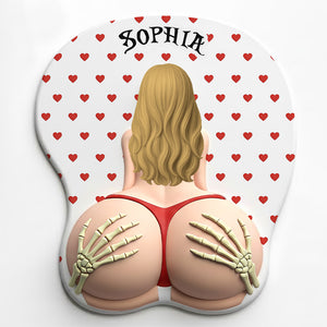 Husband Property 3D Mouse Pad With Armrest - Personalized Gifts For Husband 03ohtn191225-Homacus