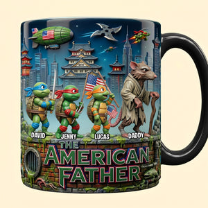 American Tactical Dad Squad Magic Mug, Personalized Gifts For Dads 04qhtn180526-Homacus