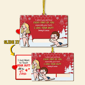 Personalized Gifts For Couple Wooden Slider Ornament 04ohtn181024hh-Homacus