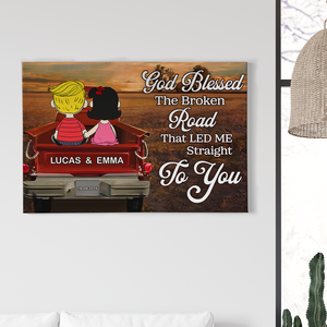 Personalized Gifts For Couple Canvas Print 02ohpu020125hg-Homacus