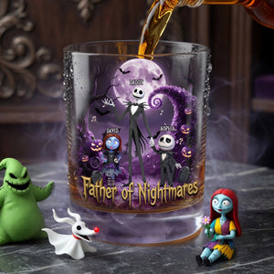 Dark Dad Glass Mug - Personalized Gifts For Father 04TYLU050526-Homacus