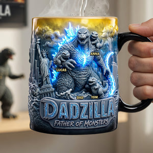 Arc Giant Creature Dad Magic Mug - Personalized Gifts For Dads 02qhdt160526-Homacus