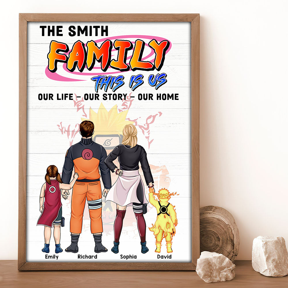 Personalized Gifts For Family Canvas Print 02ACQN020724PA-Homacus