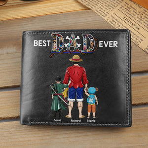 Personalized Gifts For Dad PU Leather Wallet 07QHQN040524PA-Homacus
