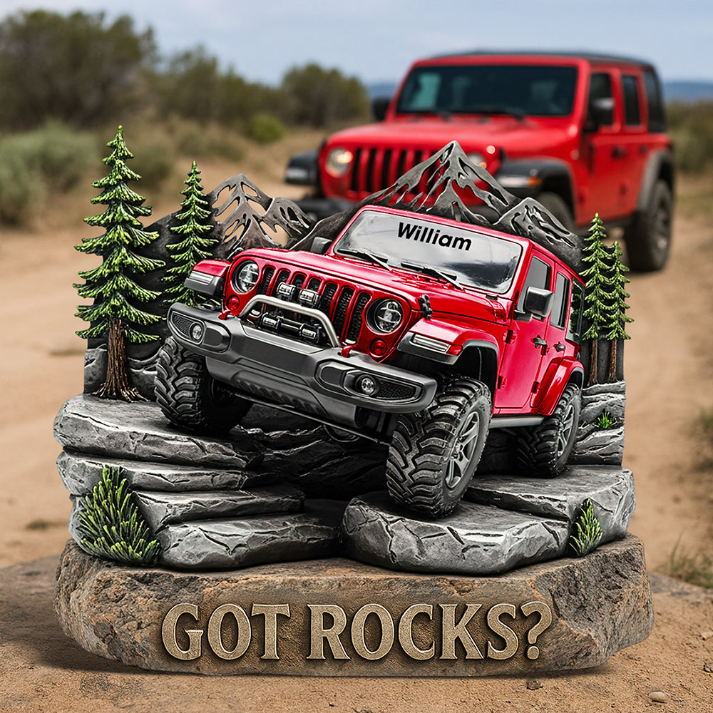 Rockin' Off-Road Life Acrylic Plaque - Personalized Gifts For Off-road Lovers 03qhqn040625-Homacus