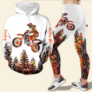 Personalized Gifts For Motocross Lovers Set Hoodie & Leggings 03acdt301024-Homacus