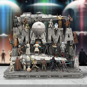 Galaxy Troop Acrylic Plaque - Personalized Gift For Dad 041QHQN190425-Homacus