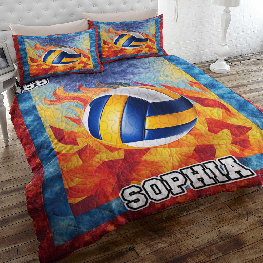 Personalized Gift For Sport Lover Quilt Bedding Set Special Line 02HUDT051224-Homacus