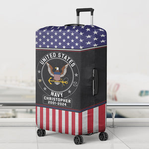 Personalized Gifts For Veteran Luggage Cover 01QHQN050724-Homacus