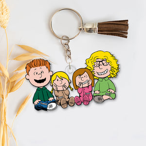 Personalized Gifts For Family Keychain 04acqn241224-Homacus