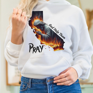 Pray for California Los Angeles Fire Shirt 05ohpu110125 Pray God Help Them-Homacus