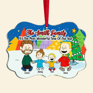 Personalized Gifts For Family Acrylic Ornament 05xqtn230724da-Homacus