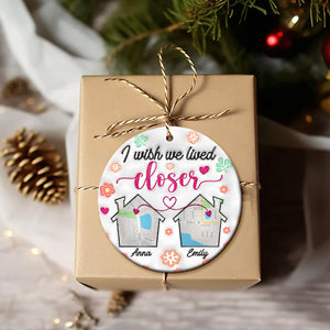 Personalized Gifts For Besties Christmas Ornament 02PGQN231024-Homacus