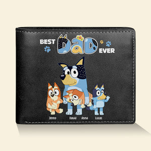 Personalized Gifts For Dad PU Leather Wallet 05natn060524-Homacus