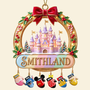 Gloves Family Christmas Ornament - Personalized Gifts For Family 01nadt080926