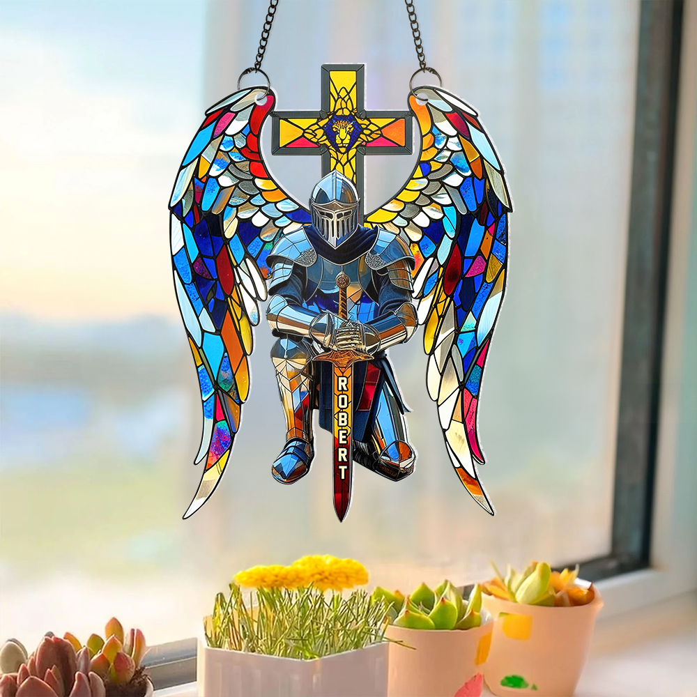 Armor of God Suncatcher Ornament- Personalized Gifts For Christian 06TGPU080725-Homacus