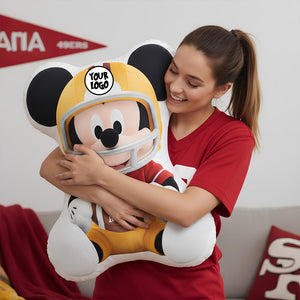 Team Spirit Pillow - Personalized Gifts 01HUDT131225-Homacus