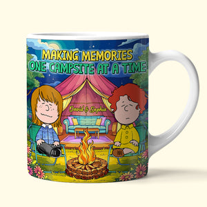 Personalized Gifts For Couple Coffee Mug 02xqtn181224hh Making Memories One Campsite At A Time-Homacus