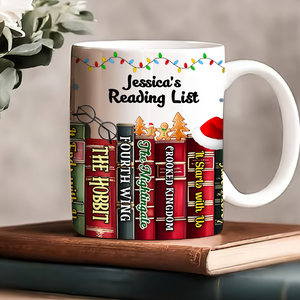 Personalized Gifts For Book Lover Christmas Coffee Mug 03HUPU221124-Homacus