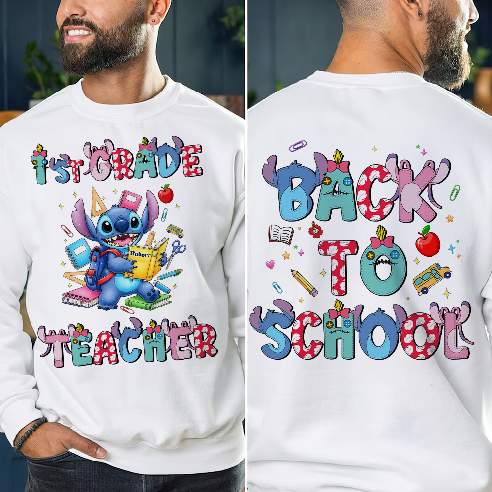 Teacher Back to School Shirt - Personalized Gifts For Teacher 03HUPU010725-Homacus