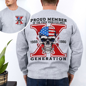 Custom Year Generation X Shirt 152acxx260824-Homacus