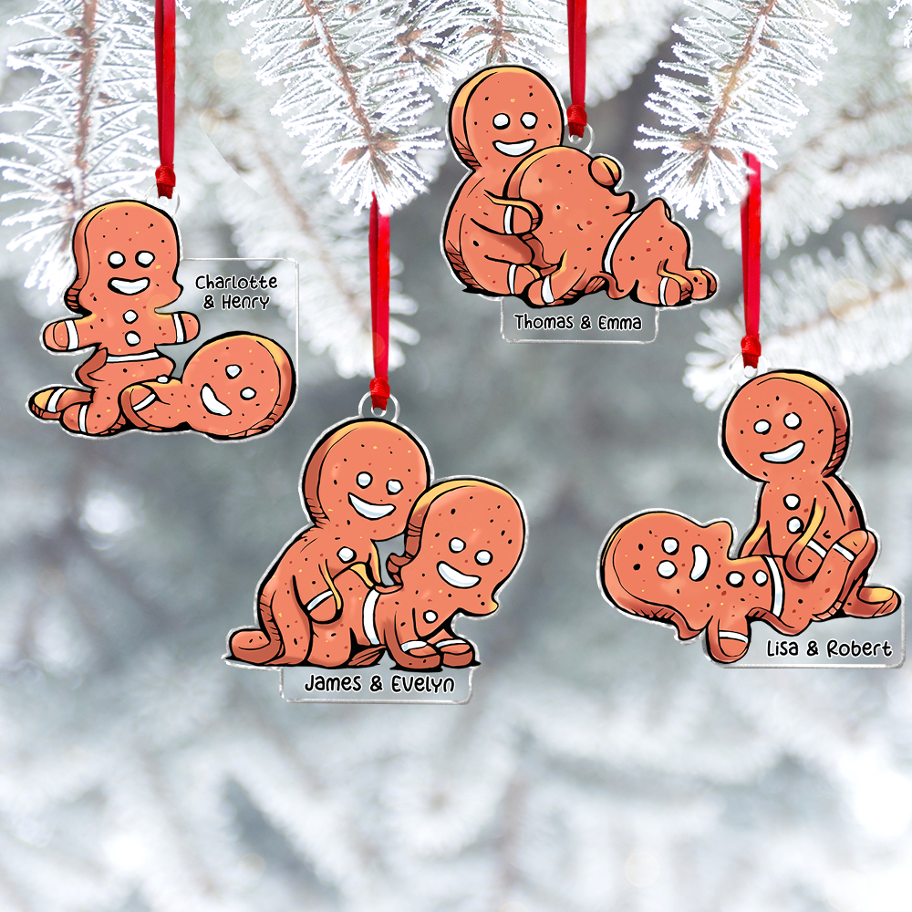 Personalized Funny Gifts For Couple Christmas Naughty Ornament 01huhu251124-Homacus