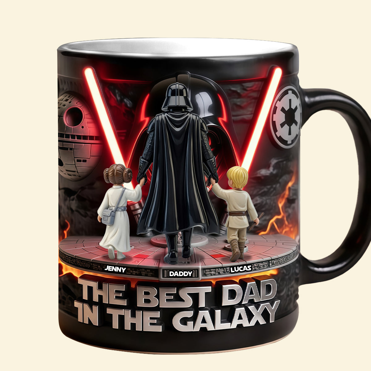 Best Dad Ever Magic Mug - Personalized Gifts For Dad 04tytn160426-Homacus