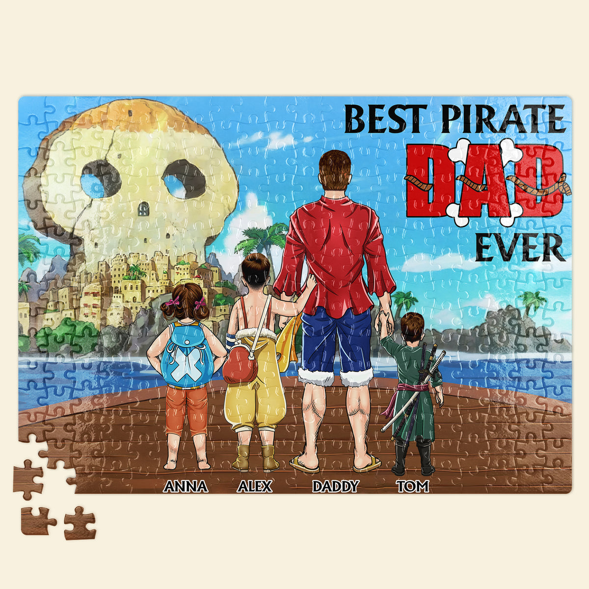 Personalized Gifts For Dad Jigsaw Puzzle 04hudt180524pa-Homacus