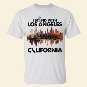 Stand With Los Angeles Shirt 01xqtn110125-Homacus