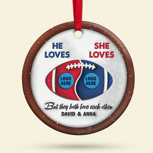 Personalized Gifts For Couple American Football Christmas Ornament 02hupu250924