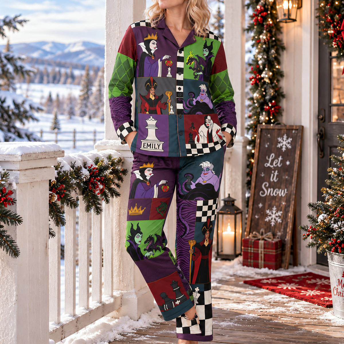 Fun Holiday Pajama Set Personalized Christmas Gifts 02HAQN050926-Homacus