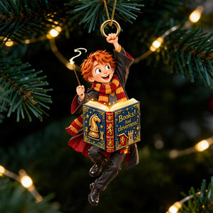 Fantasy School Ornament - Personalized Gifts For Christmas Ornament 05PADT121026-Homacus