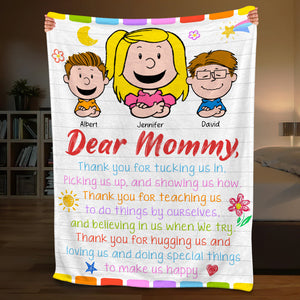 Personalized Gifts For Mom Blanket 03toqn140125hh-Homacus