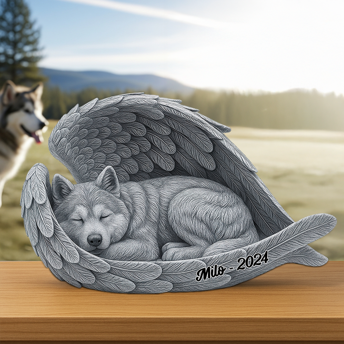 Dog Memorial Acrylic Plaque - Personalized Gifts For Dog Lovers 01ohpu230625-Homacus
