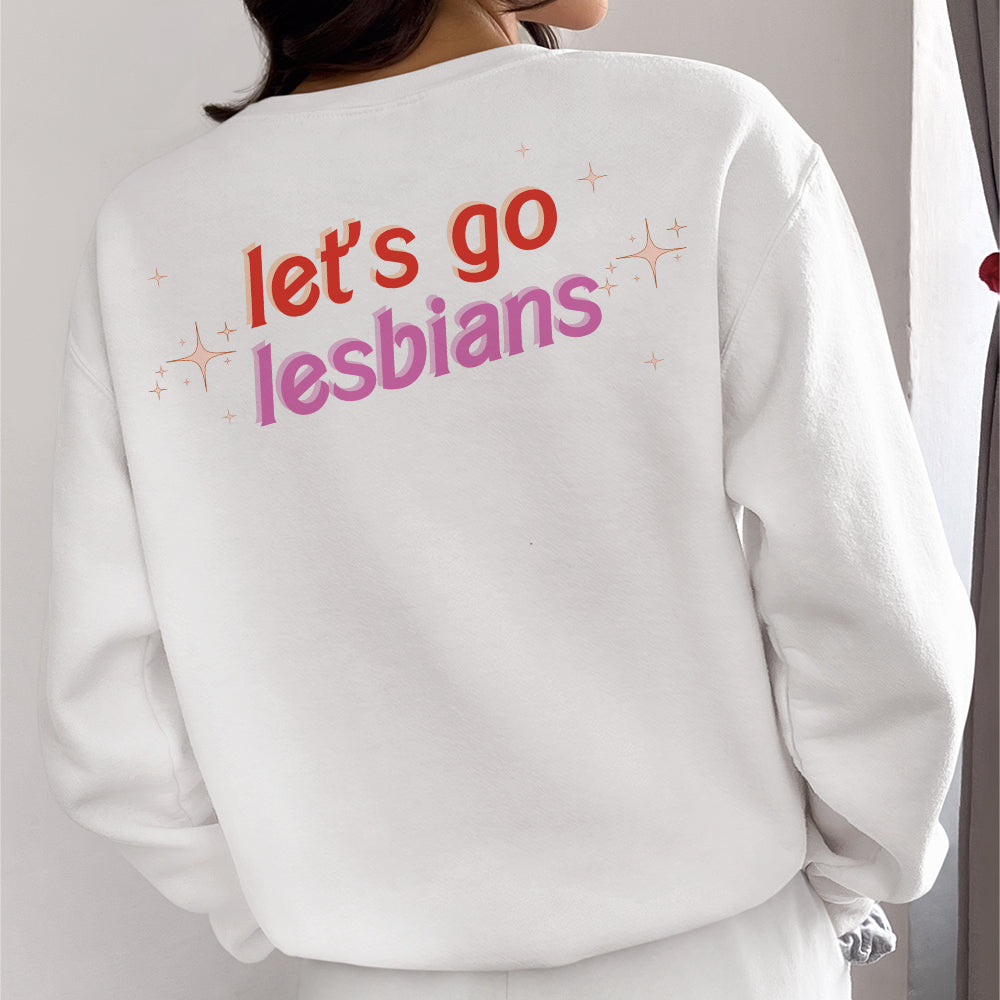 Personalized Gifts For Couple Shirt 06htpu210624hh LGBT Lesbians Couple Barbie Theme-Homacus