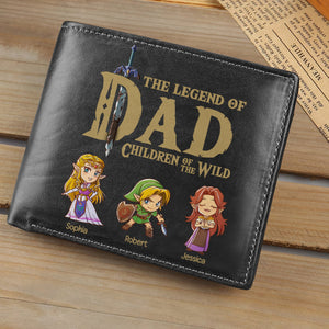 Personalized Gifts For Dad PU Leather Wallet 04NAQN040524PA Father's Day-Homacus