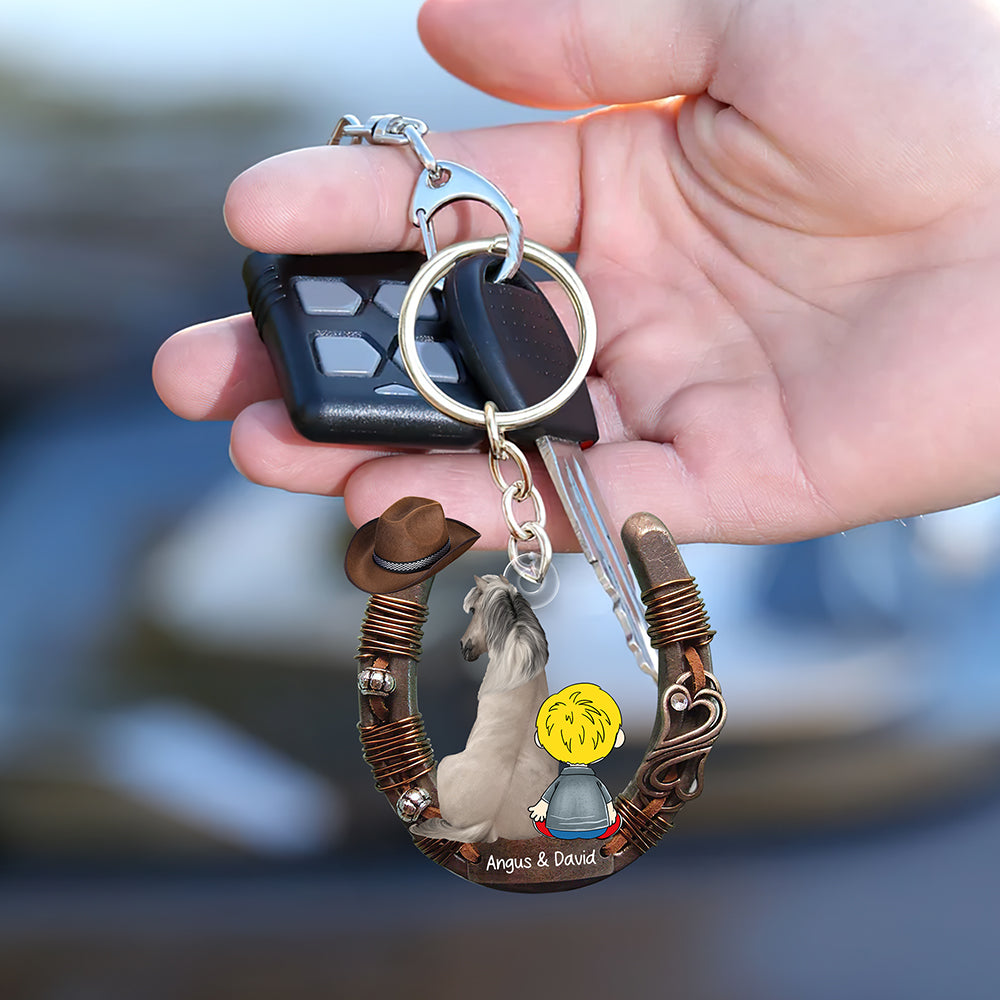Personalized Gifts For Horse Lovers Keychain 04ohqn200125hg-Homacus