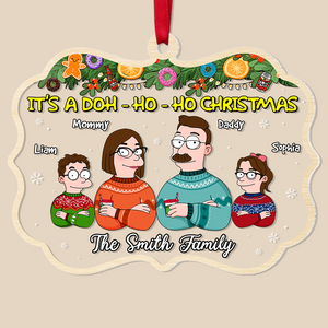 Personalized Gifts For Family Christmas Ornament 01TOPU241024HG-Homacus