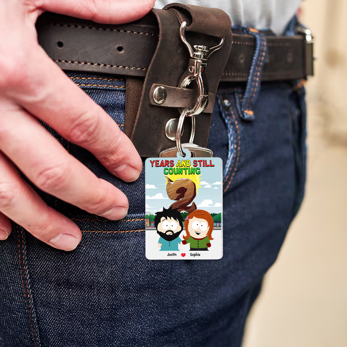 Personalized Gifts For Couple Keychain 01topu080125hg-Homacus