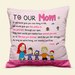 Personalized Gifts For Mom Pillow 03KADT131224DA-Homacus