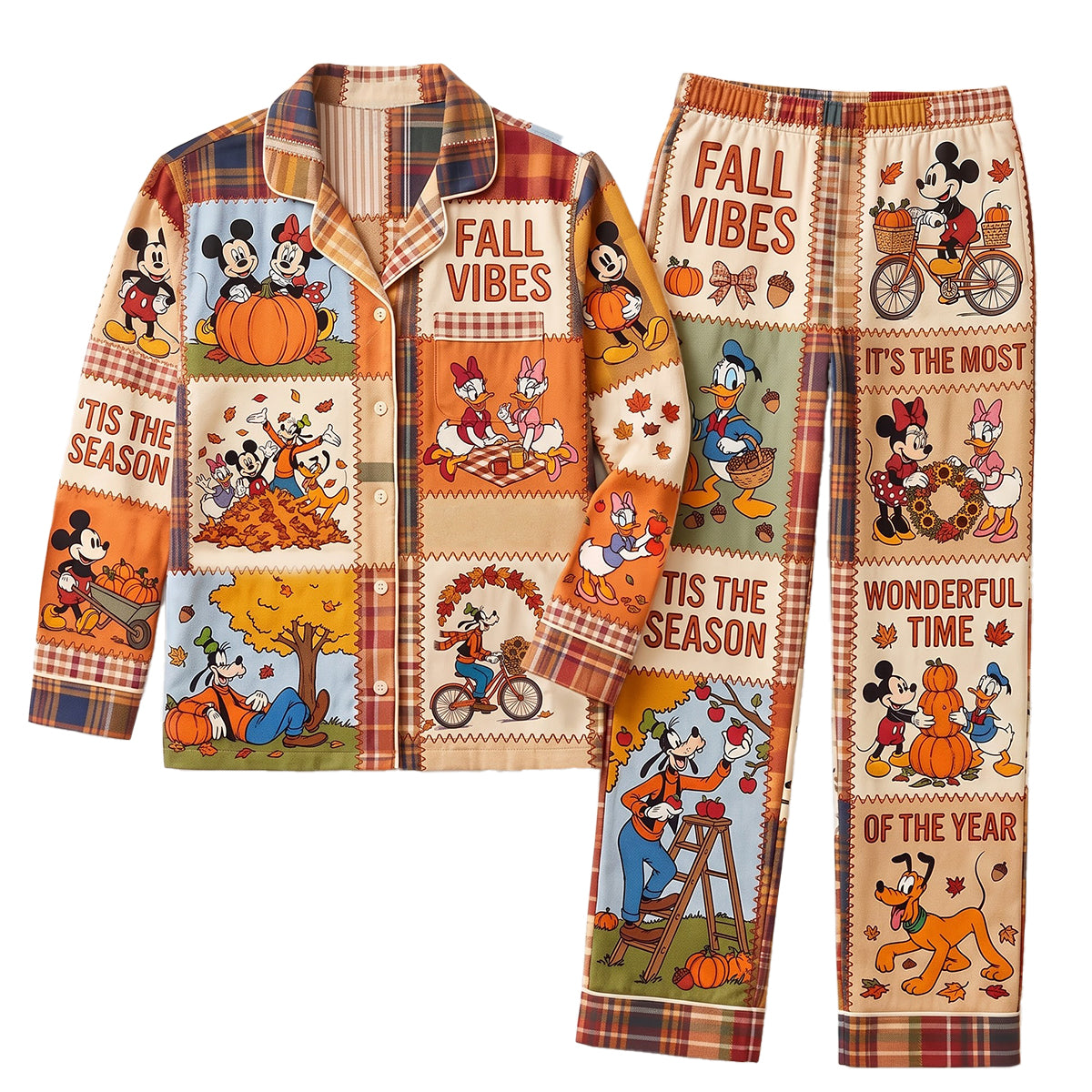 Beloved Autumn Pajama Set - Personalized Gifts 05QHTN250826