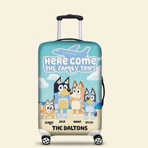 Personalized Gifts For Family Luggage Cover 06qhtn180624-Homacus